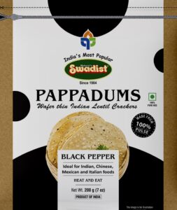Black Pepper Papad