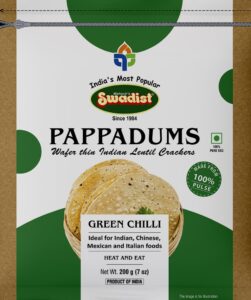 Green Chilli Papad